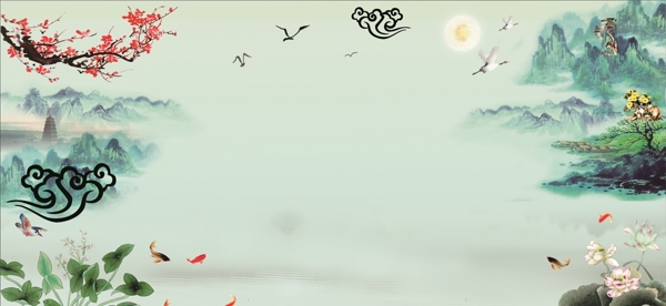 中國風(fēng)背景