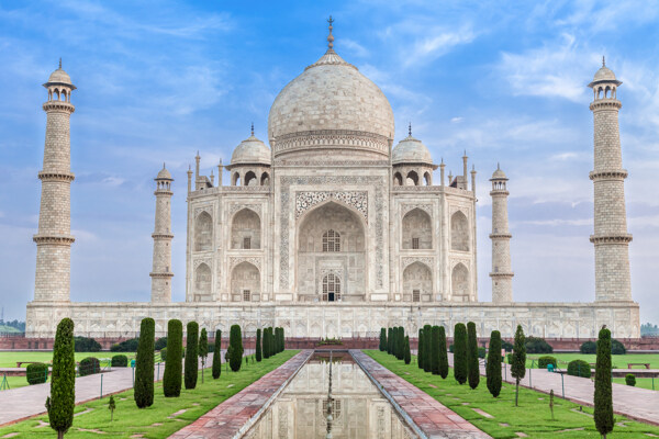 印度泰姬陵建筑风景