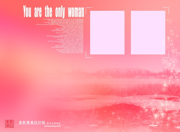 凡間精靈婚紗模板