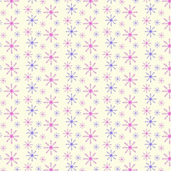 雪花背景無縫圖案
