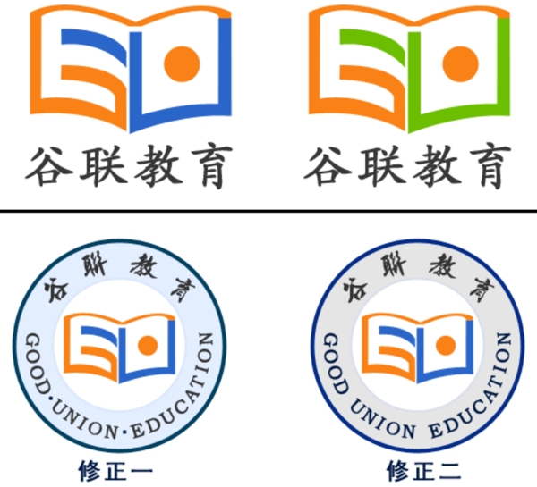 谷聯(lián)教育logo設(shè)計圖片