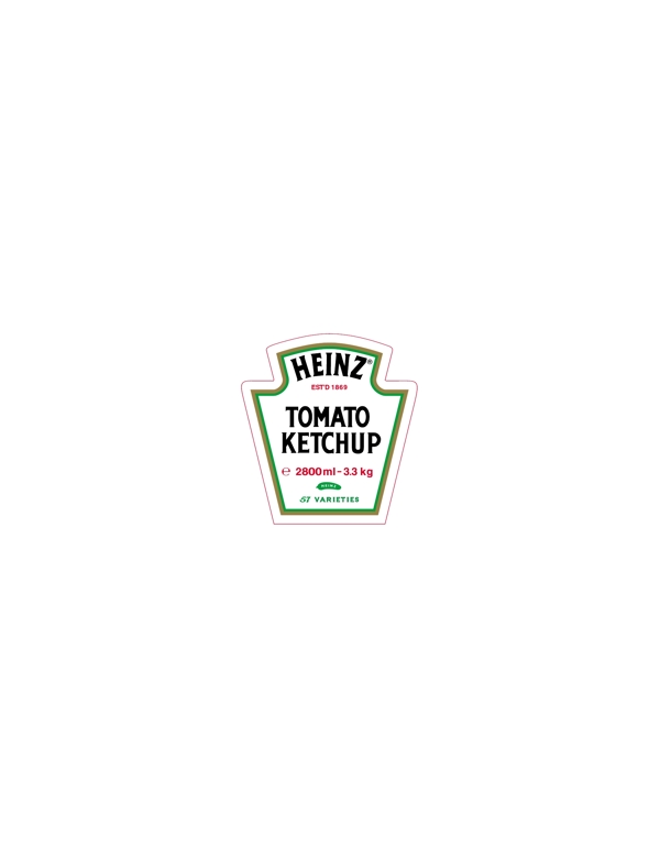 HeinzTomatoKetchuplogo設(shè)計(jì)欣賞HeinzTomatoKetchup名牌飲料LOGO下載標(biāo)志設(shè)計(jì)欣賞