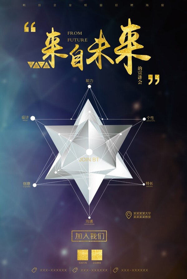 科技創(chuàng)意來自未來宣講會校園招聘