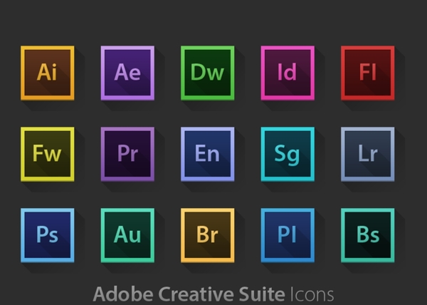 Adobe图标设计图片