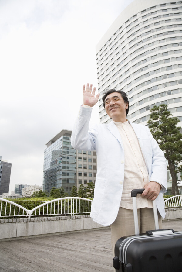 旅行中的商務(wù)男士圖片