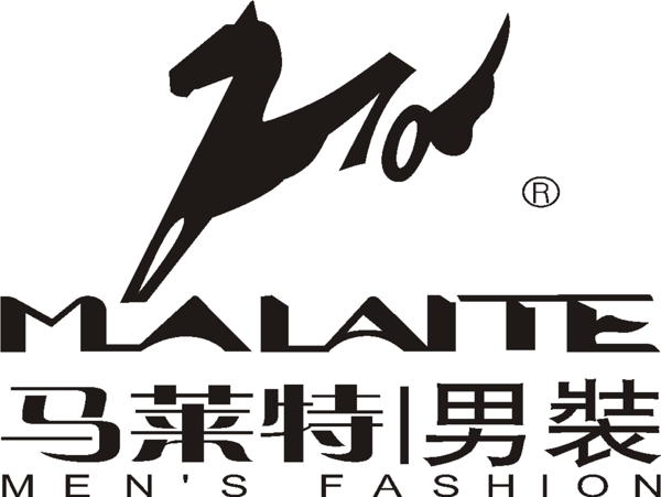 矢量馬萊特男裝標志