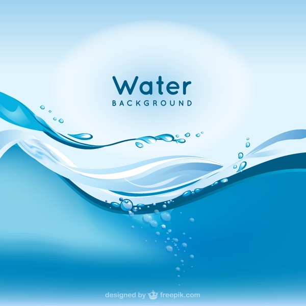 水背景