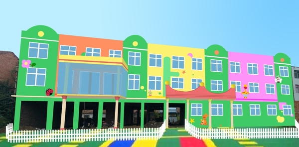 幼兒園彩繪設計