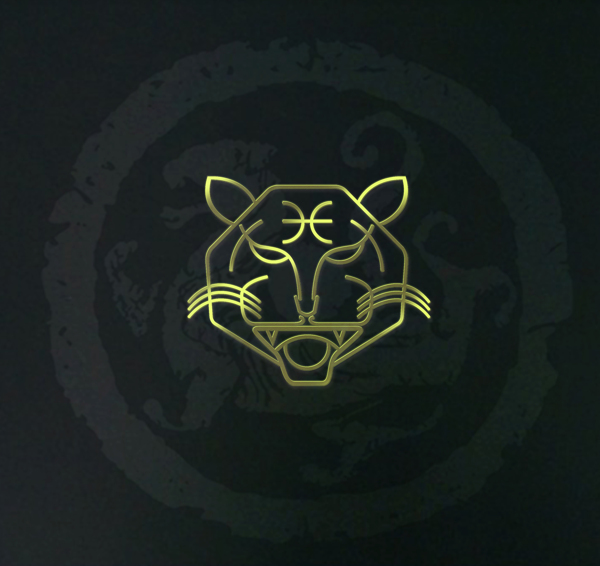 虎logo圖案矢量