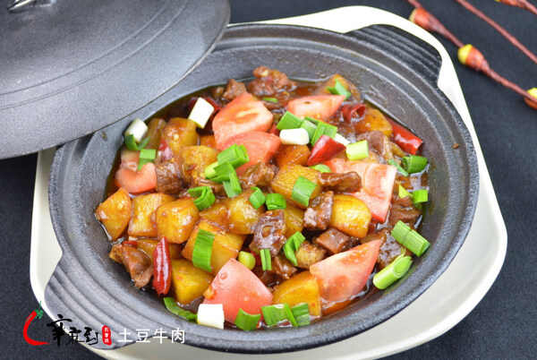 土豆燒牛肉