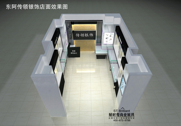 黑色銀飾展廳圖片