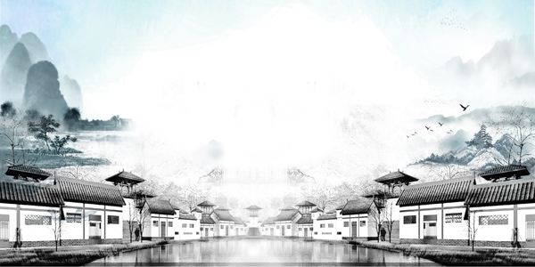 中國風(fēng)背景