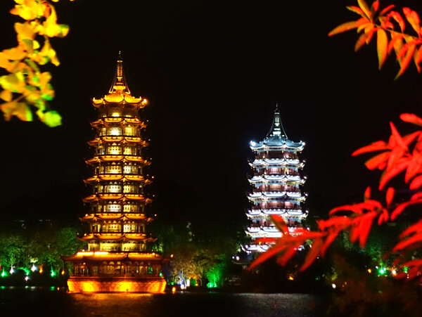 寶塔夜景