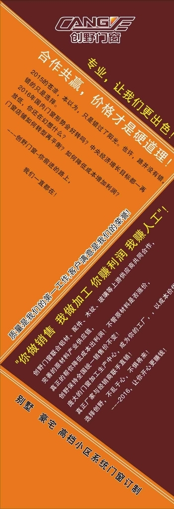 門窗高檔展架