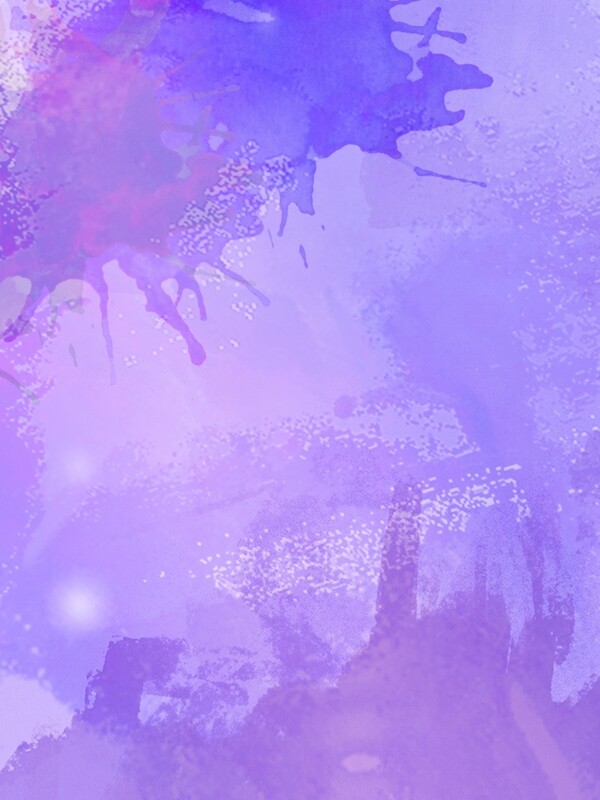 紫色水墨装饰背景