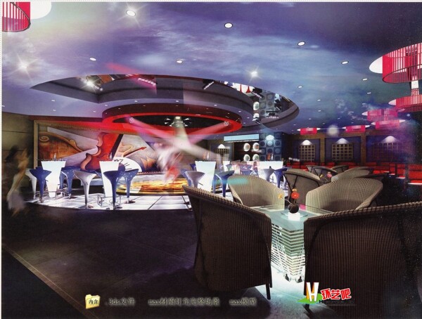 舞廳3d模型