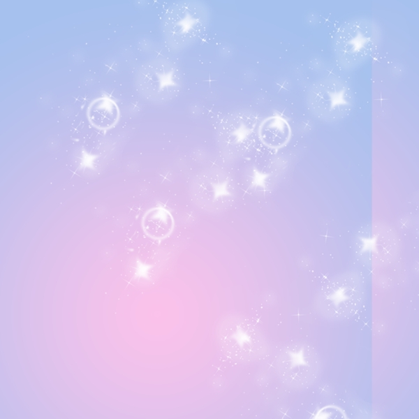 藍色漸變星光