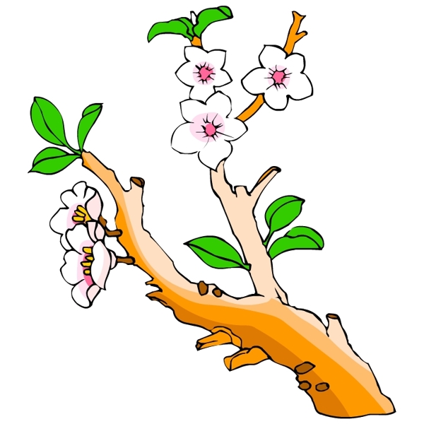花卉古典插畫(huà)