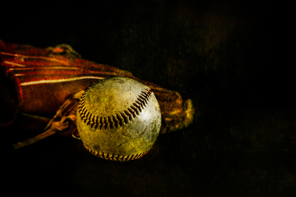 棒球手套摄影