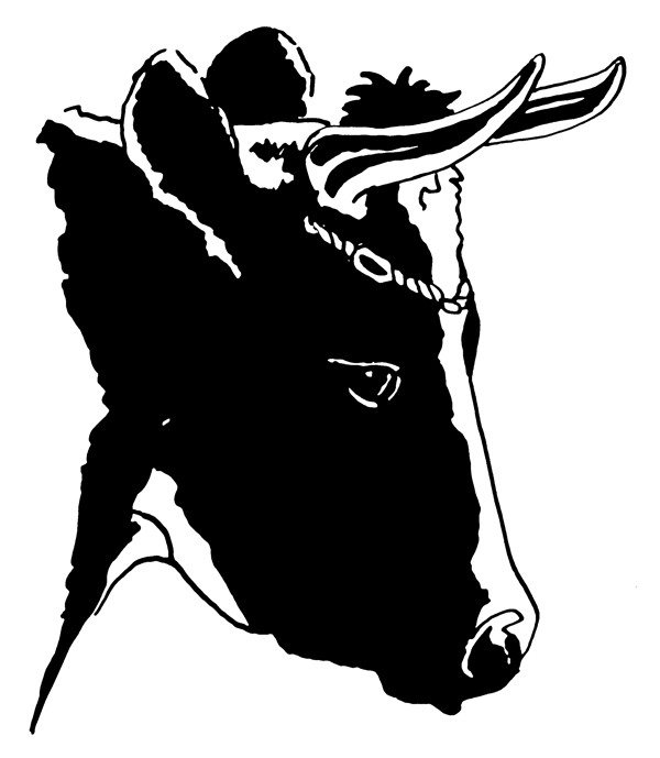 位圖抽象動物色彩黑白色馬免費(fèi)素材