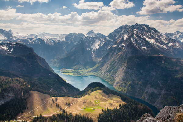 阿尔卑斯山风景