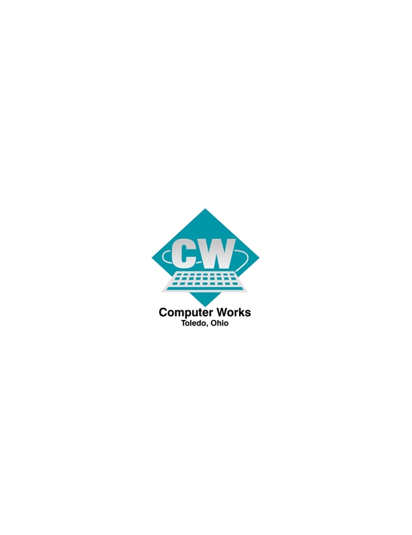 ComputerWorkslogo設計欣賞ComputerWorks電腦軟件LOGO下載標志設計欣賞