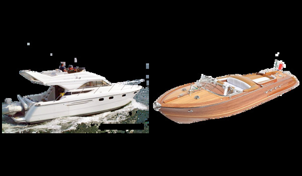 游艇图片小木船免抠png透明图层素材