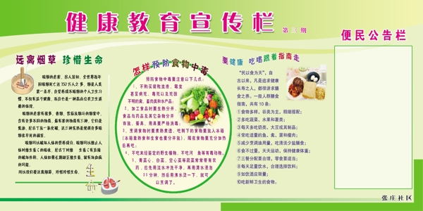 健康教育宣傳欄圖片