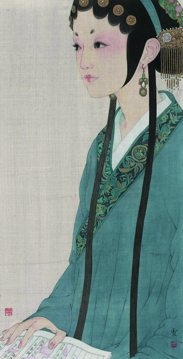 胭脂蔻落花輕圖片
