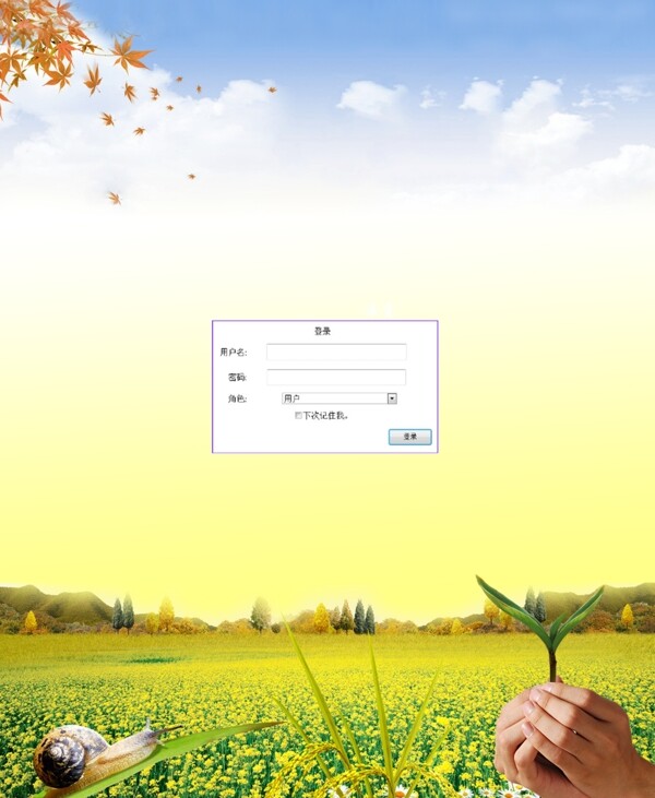 登錄界面設(shè)計