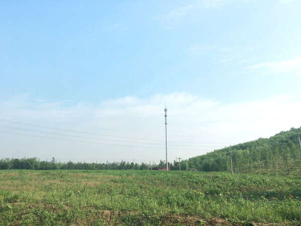 藍(lán)天白云