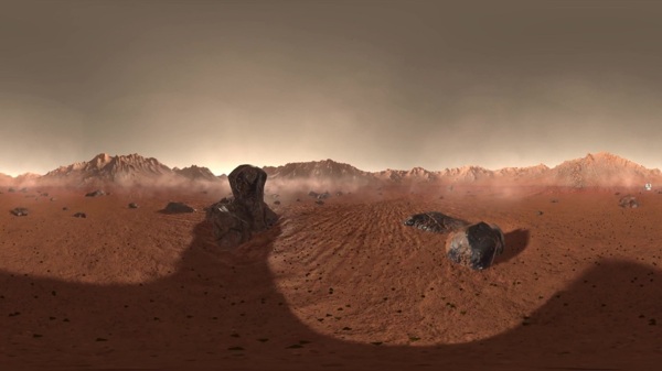 火星登陆VR视频