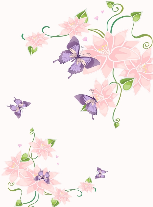 花紋背景素材圖片