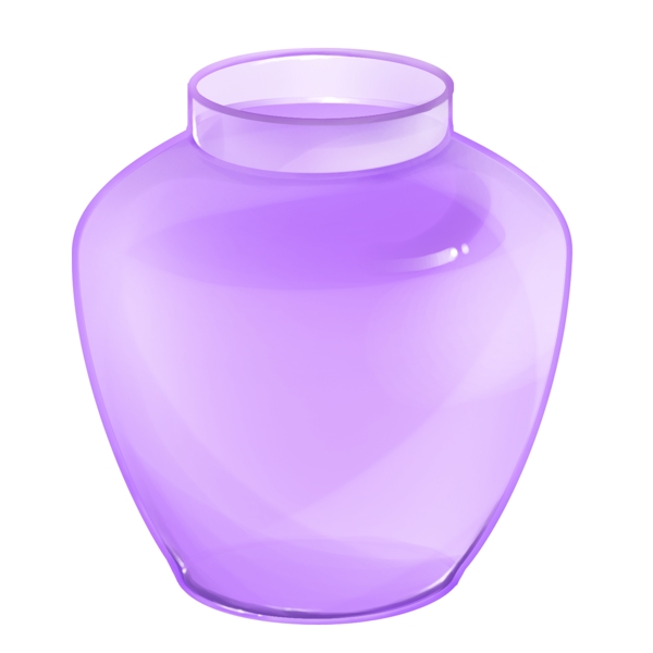紫色玻璃瓶子