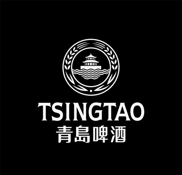 青島啤酒標志圖片