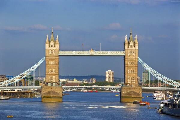 伦敦双塔桥图片