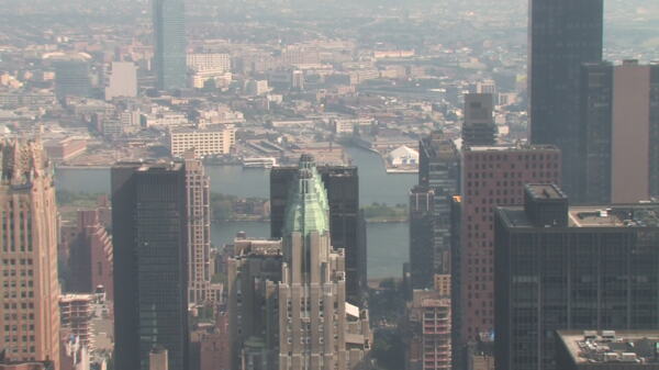 纽约市纽约城市天际线的股票高清视频视频免费下载