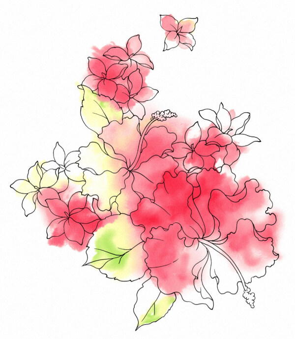 位圖時尚休閑女裝成熟優(yōu)雅女裝植物花卉免費(fèi)素材