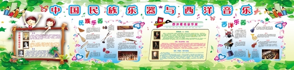 中国传统乐器与西洋音乐图片