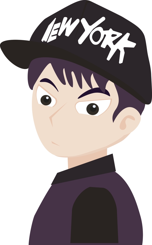 帶帽男孩