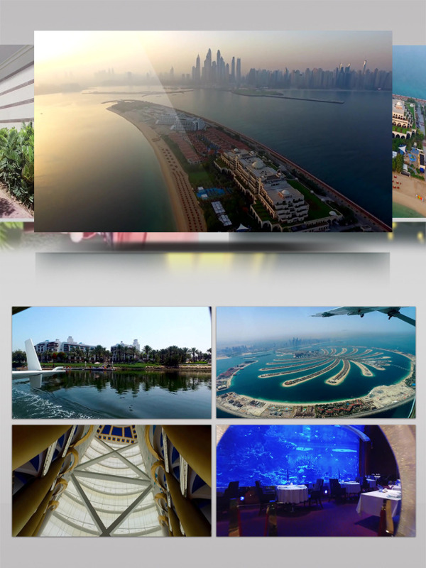 2K迪拜酒店旅游度假展示旅游宣传片