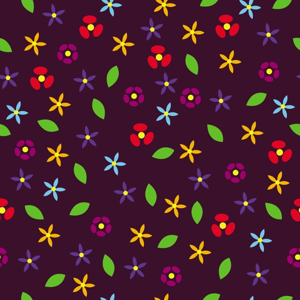 無縫背景花