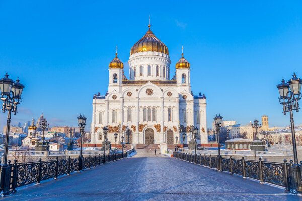 莫斯科白色教堂建筑