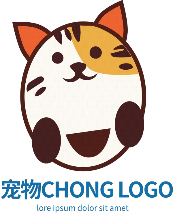 卡通宠物logo