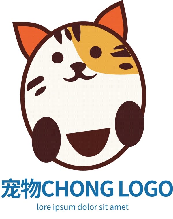 卡通寵物logo