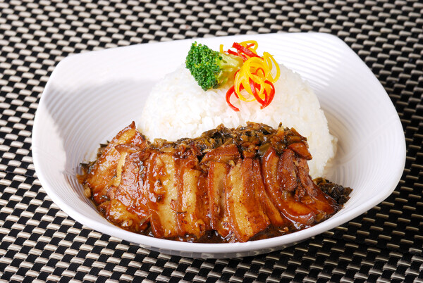 梅菜扣肉飯圖片