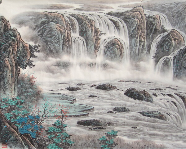 山水風景