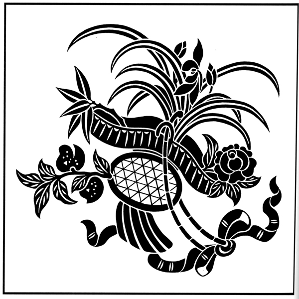 花鳥圖案?jìng)鹘y(tǒng)裝飾0115