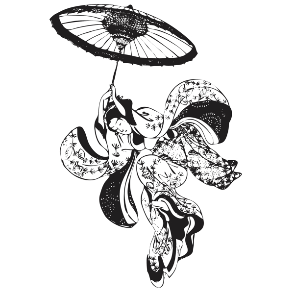 印花矢量圖T恤圖案民族抽象免費素材