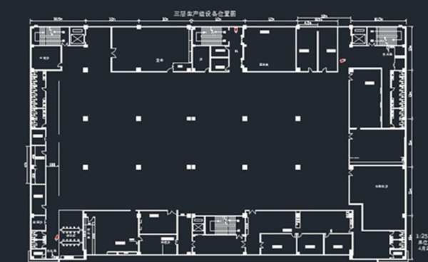 cad廠房平面圖圖片